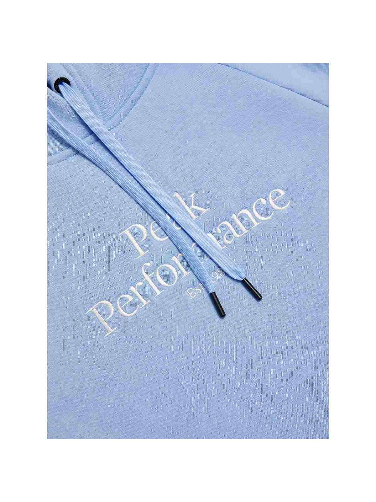 Bluza Peak Performance W Original Hood niebieski - Adventure Sports