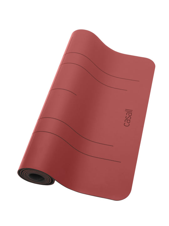 Mata do jogi CASALL Yoga Mat Grip&amp;Cushion Iii 5Mm czerwony - TU - mata - Adventure Sports
