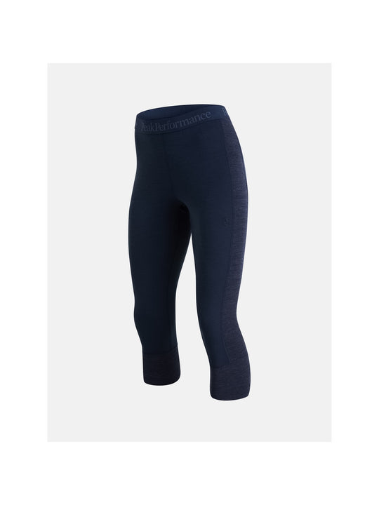 Legginsy Peak Performance W Magic Short John niebieski - Adventure Sports

