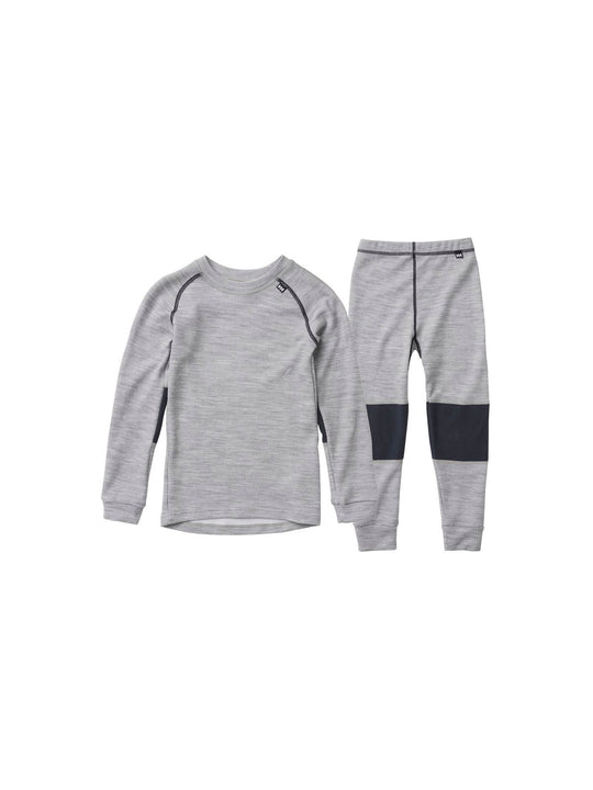 Bielizna termoaktywna dziecięca komplet Helly Hansen K Hh Lifa Merino Set szary - Adventure Sports
