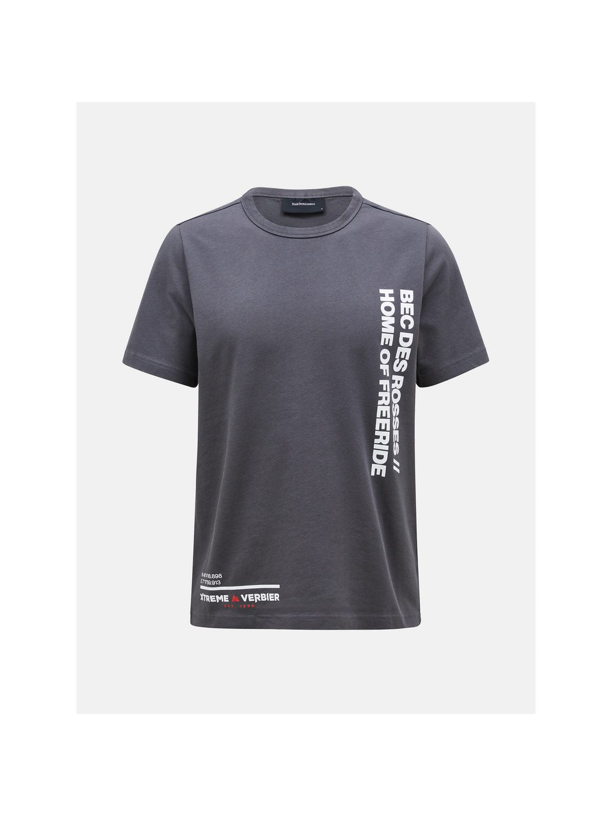 T-Shirt Peak Performance FWT Verbier M Moment Tee szary - Koszulka - Adventure Sports