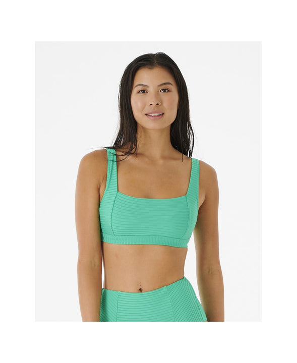 Top RIP CURL Premium Surf Dd Crop zielony - Adventure Sports

