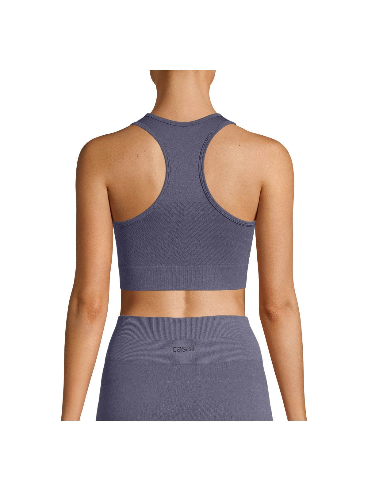 Top do ćwiczeń CASALL Essential Block Seamless Sport niebieski - Adventure Sports