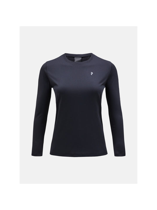 Koszulka Peak Performance W Alum Light Long Sleeve czarny - Adventure Sports
