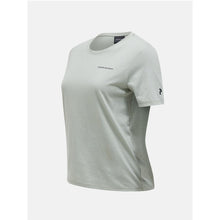 Koszulka Peak Performance W Explore Logo Tee zielony - Adventure Sports
