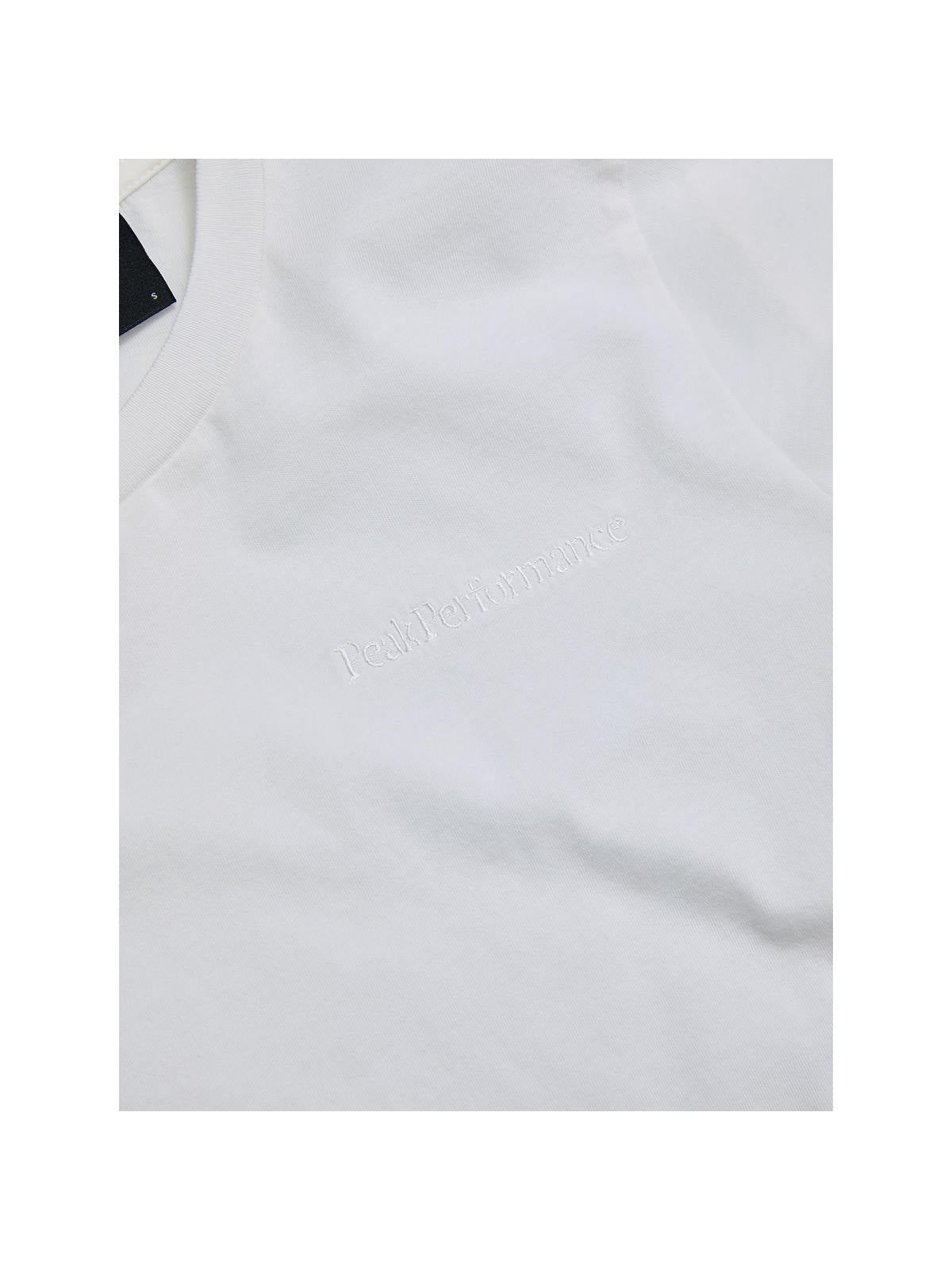 T-Shirt Peak Performance W Original Small Logo Tee biały - Koszulka - Adventure Sports