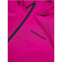 Kurtka narciarska Peak Performance Jr Maroon Jacket różowy - Adventure Sports
