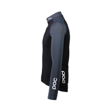 Koszulka Rowerowa POC ESSENTIAL ROAD MID LS JERSEY czarno szara - Bluza - Adventure Sports
