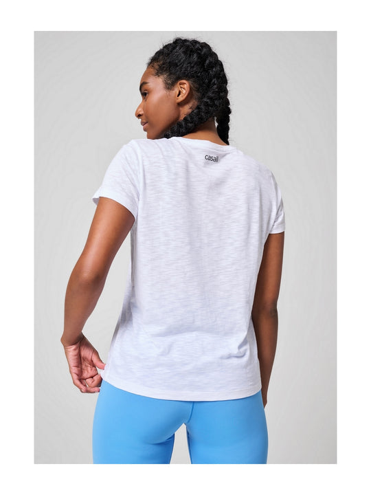 Koszulka CASALL Easy Tee biały - Adventure Sports
