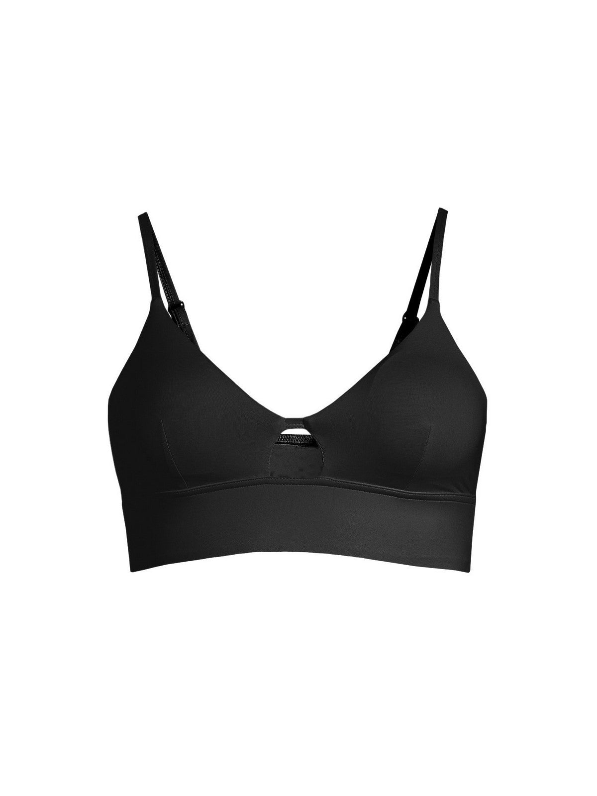 Top kąpielowy CASALL Triangle Cut-Out Bikini czarny - Adventure Sports