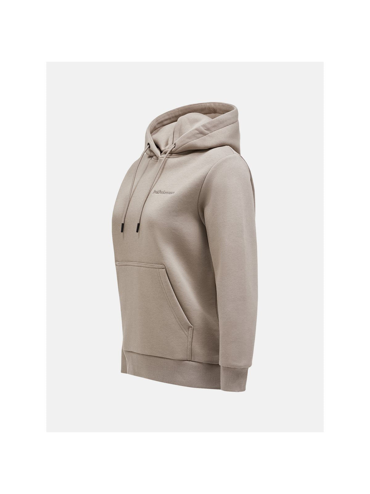 Bluza Peak Performance W Original Small Logo Hood beżowy - Adventure Sports