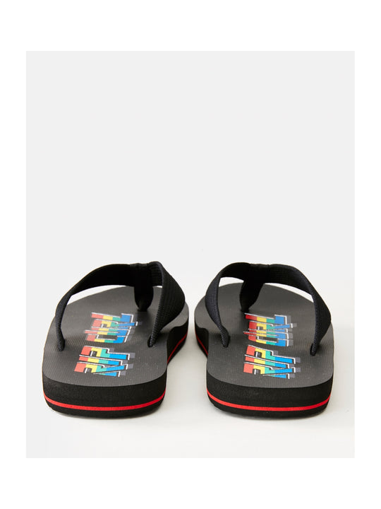 Japonki męskie RIP CURL BOB CUSH czarne - Klapki - Adventure Sports
