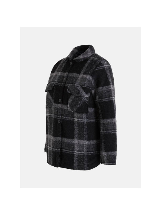 Kurtka Peak Performance W Kelly Wool Shirt Jkt czarny - Adventure Sports
