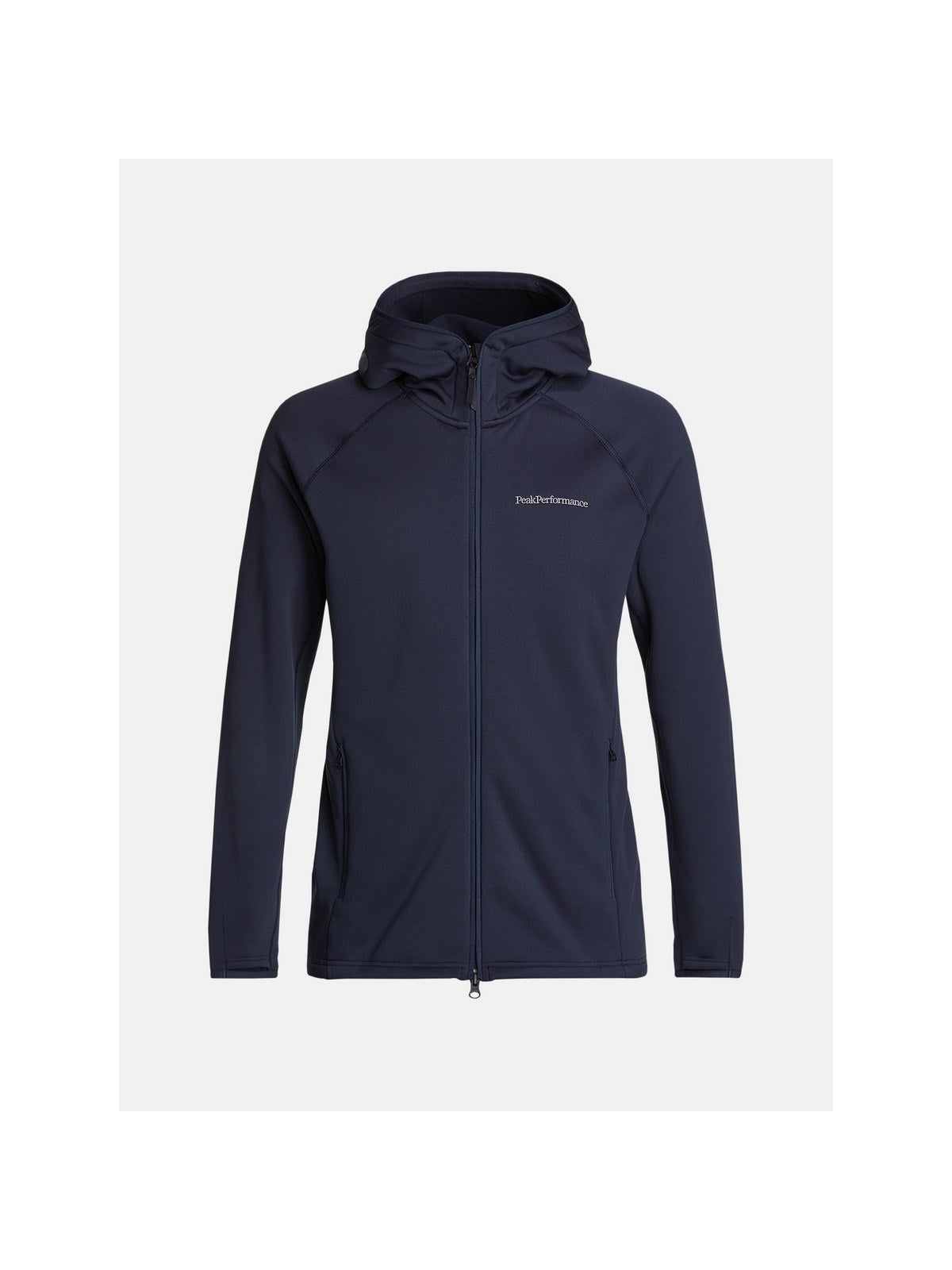 Bluza Peak Performance M Chill Light Zip Hood granatowy - Adventure Sports
