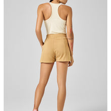 Szorty bawełniane damskie CASALL Terry Spring Shorts beżowy - Adventure Sports
