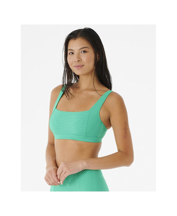Top RIP CURL Premium Surf Dd Crop zielony - Adventure Sports

