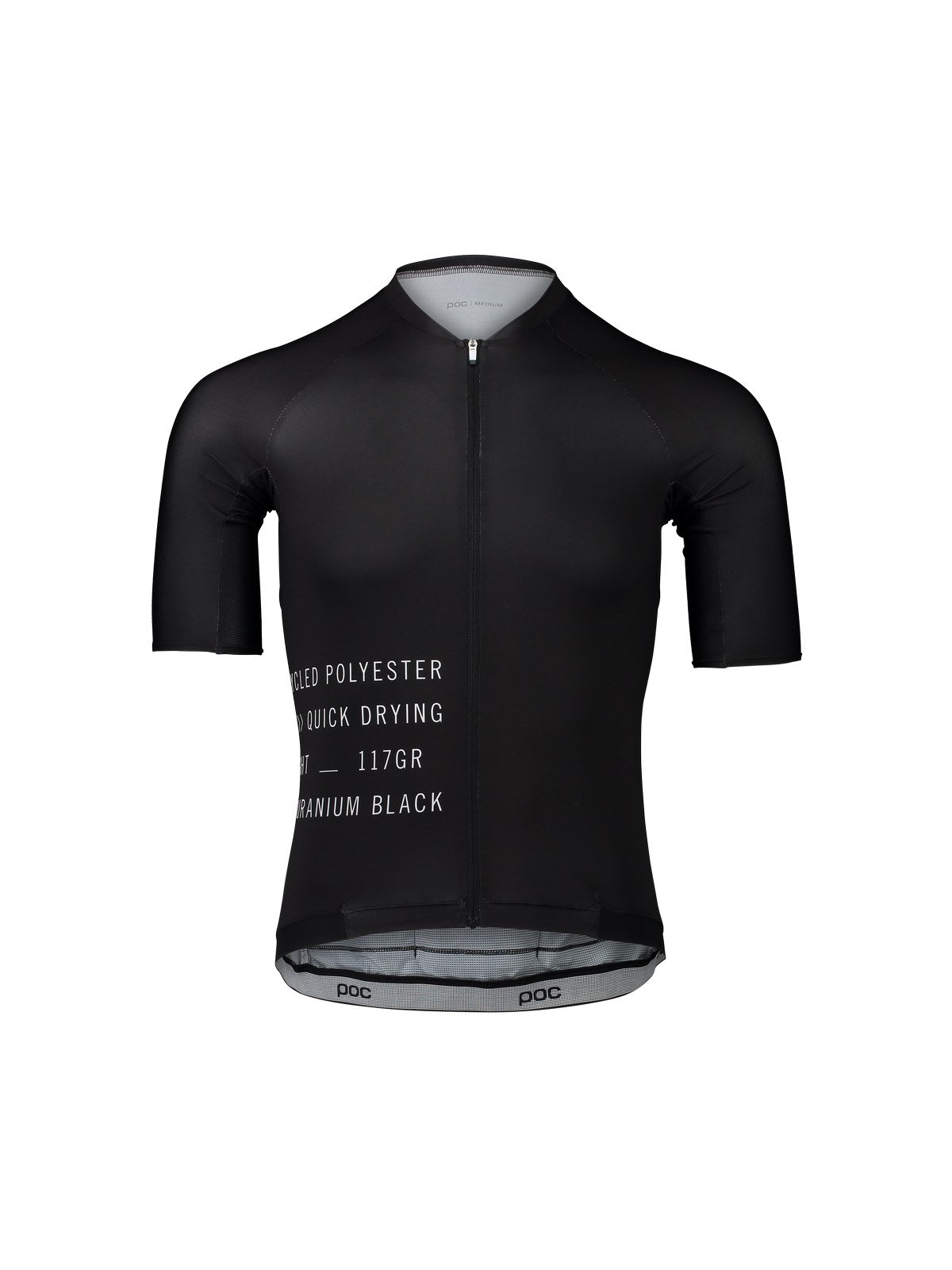 Koszulka rowerowa POC M’s PRISTINE PRINT Jersey - czarny - Adventure Sports