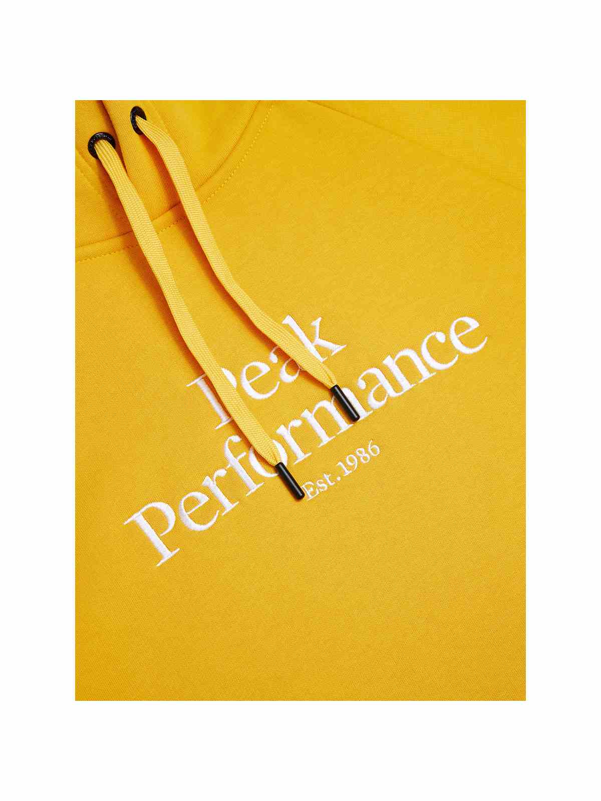 Bluza Peak Performance M Original Hood żółty - Adventure Sports
