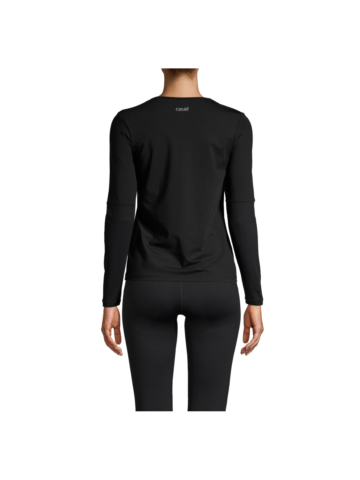 Koszulka sportowa damska CASALL Essential Mesh Detail Long Sleeve czarny - Adventure Sports