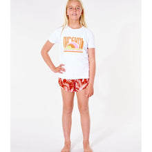 T-Shirt RIP CURL Surf Revival Tee - Girl - biały - Koszulka - Adventure Sports
