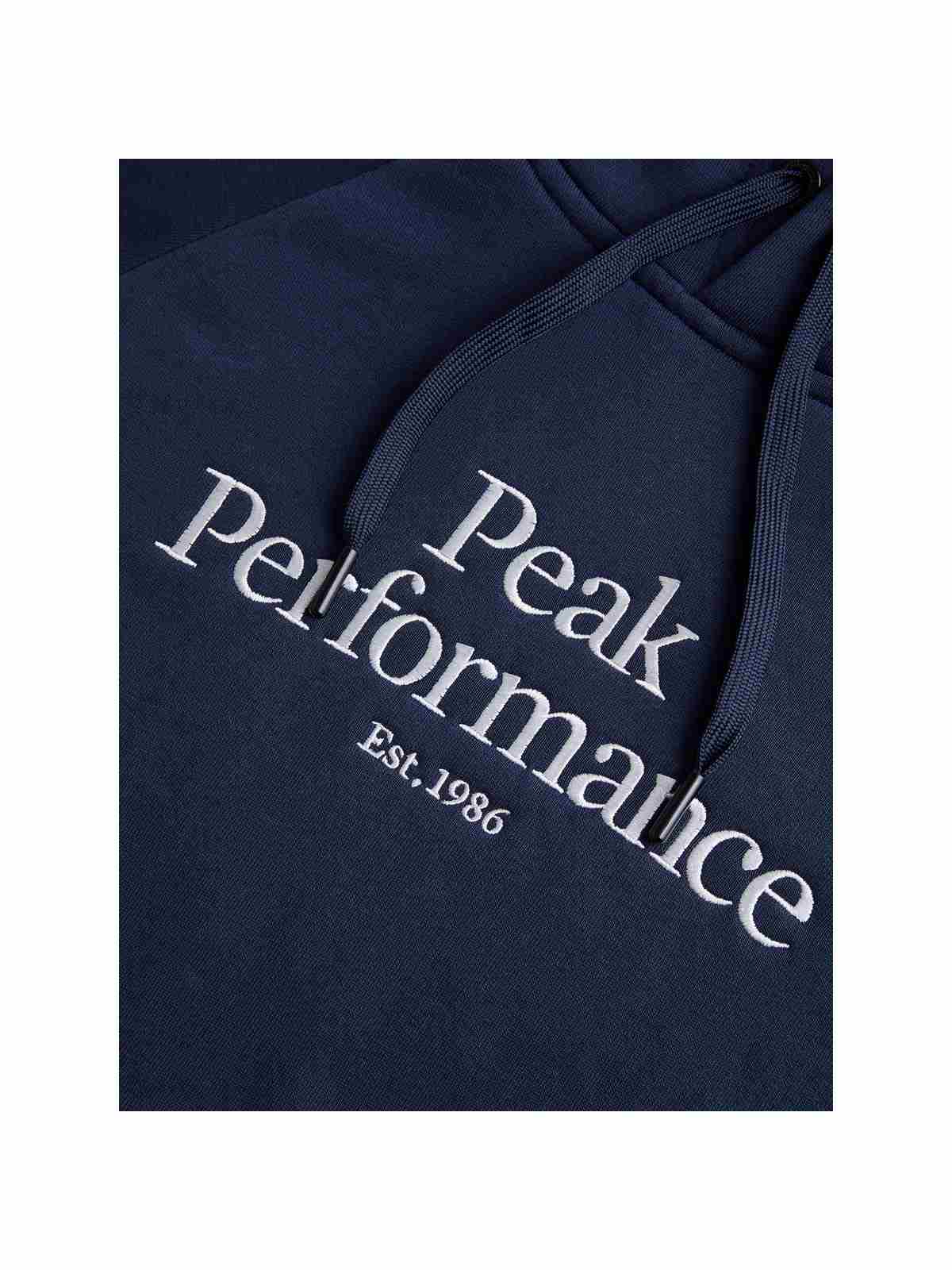 Bluza Peak Performance M Original Hood niebieski - Adventure Sports