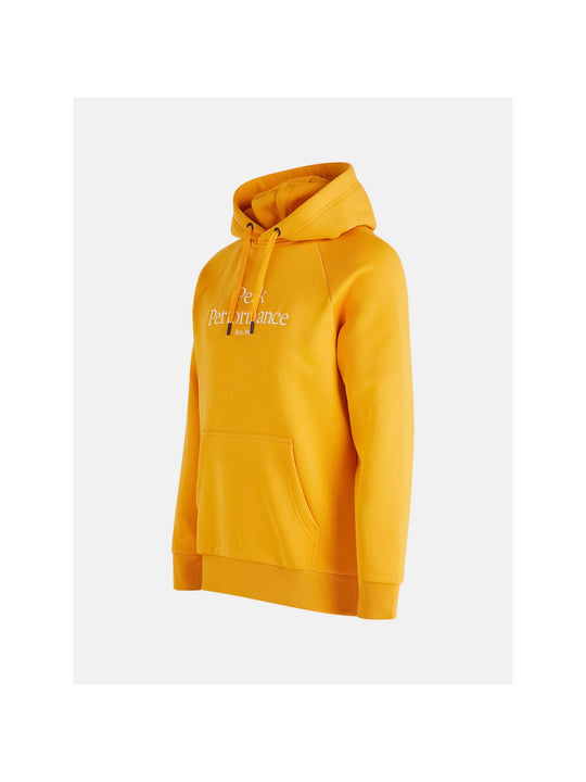 Bluza Peak Performance M Original Hood żółty - Adventure Sports
