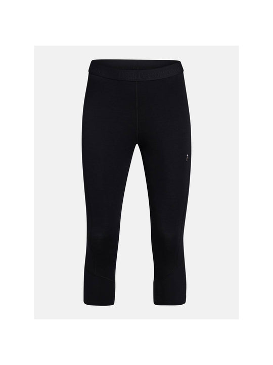 Legginsy Peak Performance W MAGIC SHORT JOHN czarne - Adventure Sports
