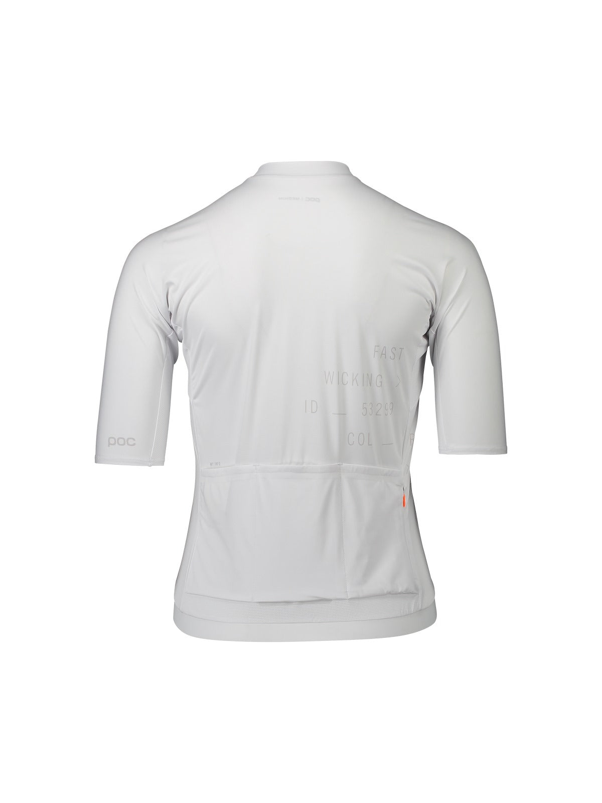Koszulka rowerowa POC W’s PRISTINE PRINT Jersey - biały - Adventure Sports