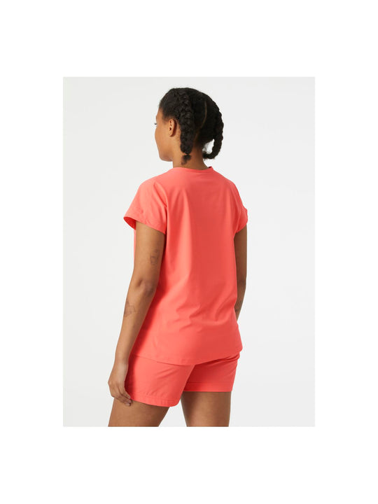 T-Shirt Helly Hansen W Thalia Summer Top pomarańczowy - Koszulka - Adventure Sports
