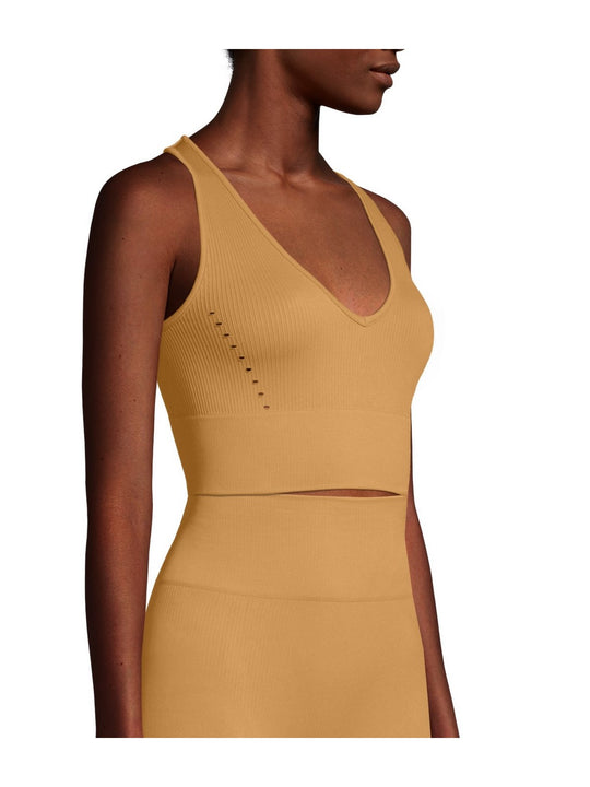 Top treningowy CASALL Seamless Femme V-neck zielony - Adventure Sports
