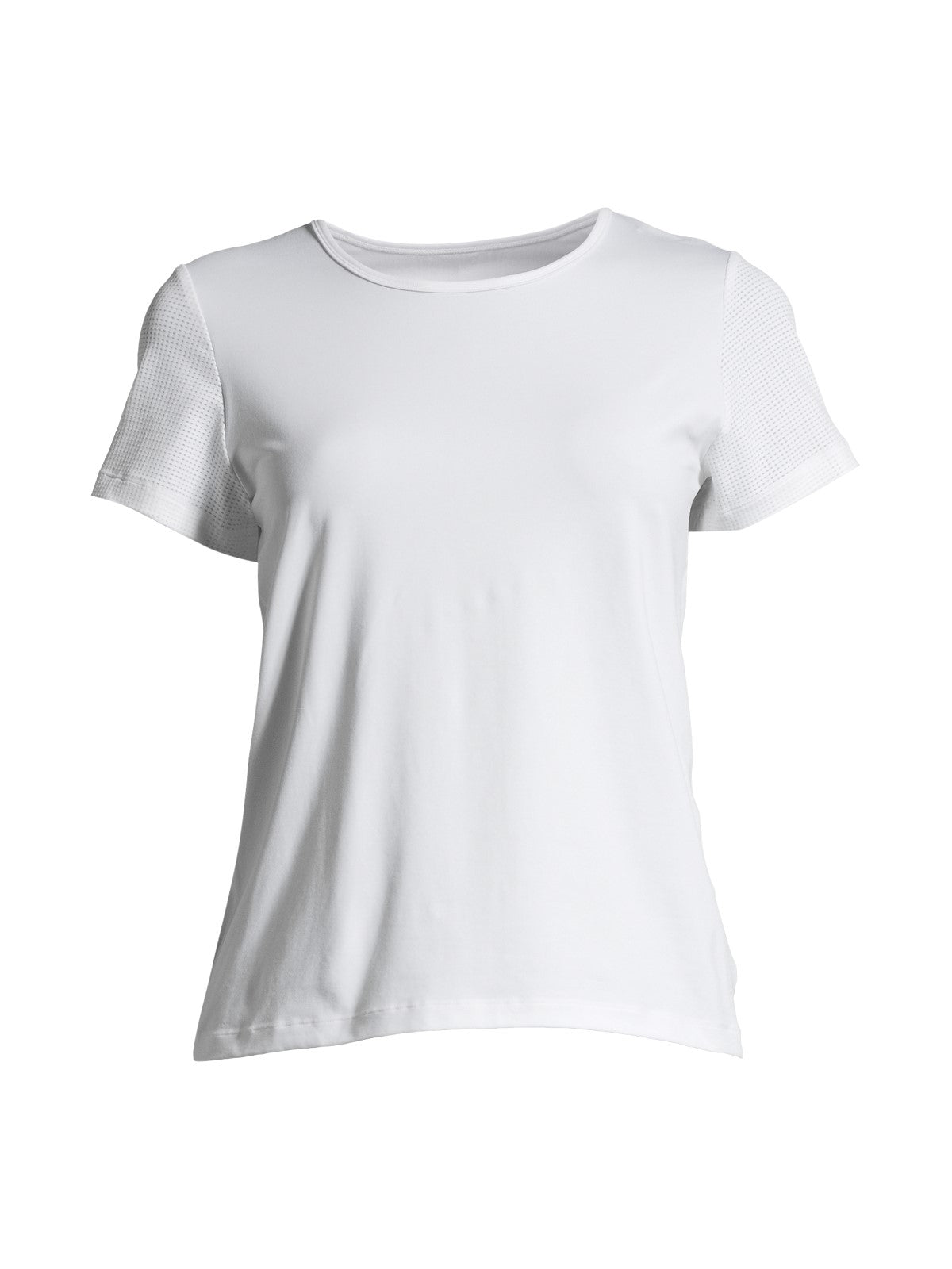 Koszulka CASALL Essential Mesh Detail Tee biały - 34 - Adventure Sports