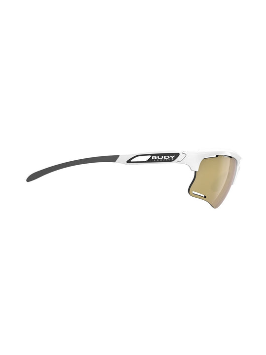 Okulary rowerowe RUDY PROJECT KEYBLADE - biały | Multilaser Gold Cat 3 - TU - Adventure Sports
