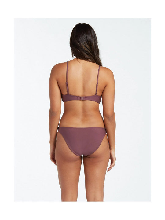 Bikini Volcom Simply Seamless Hipster - bordowy - Stroje kąpielowe - Adventure Sports
