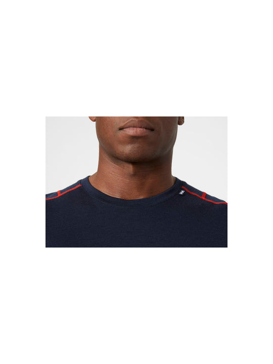 Koszulka Helly Hansen Lifa Merino Lightweight Crew granatowy - Adventure Sports
