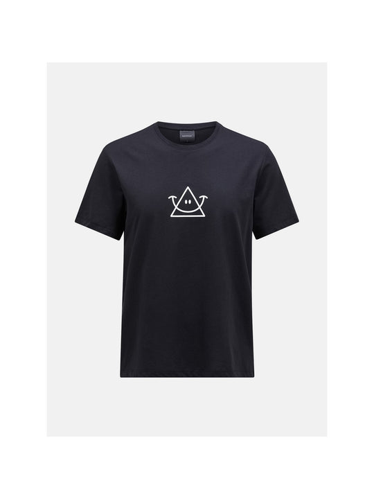 Koszulka Peak Performance M Explore Graphic Tee czarny - Adventure Sports
