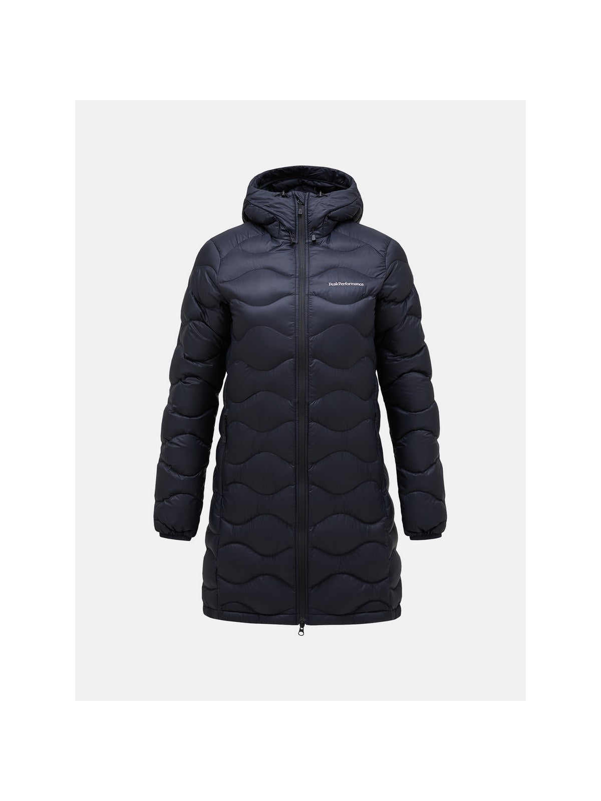 Kurtka puchowa Peak Performance W Helium Down Parka czarny - Adventure Sports