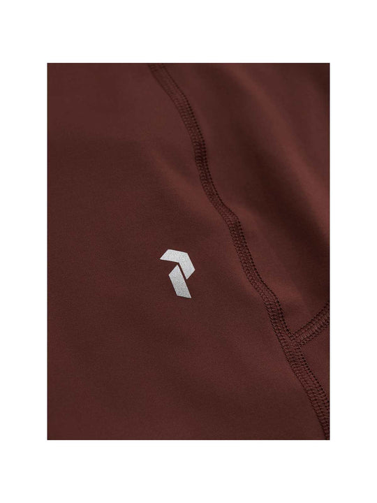 Legginsy Peak Performance W Fly Tights bordowy - Adventure Sports
