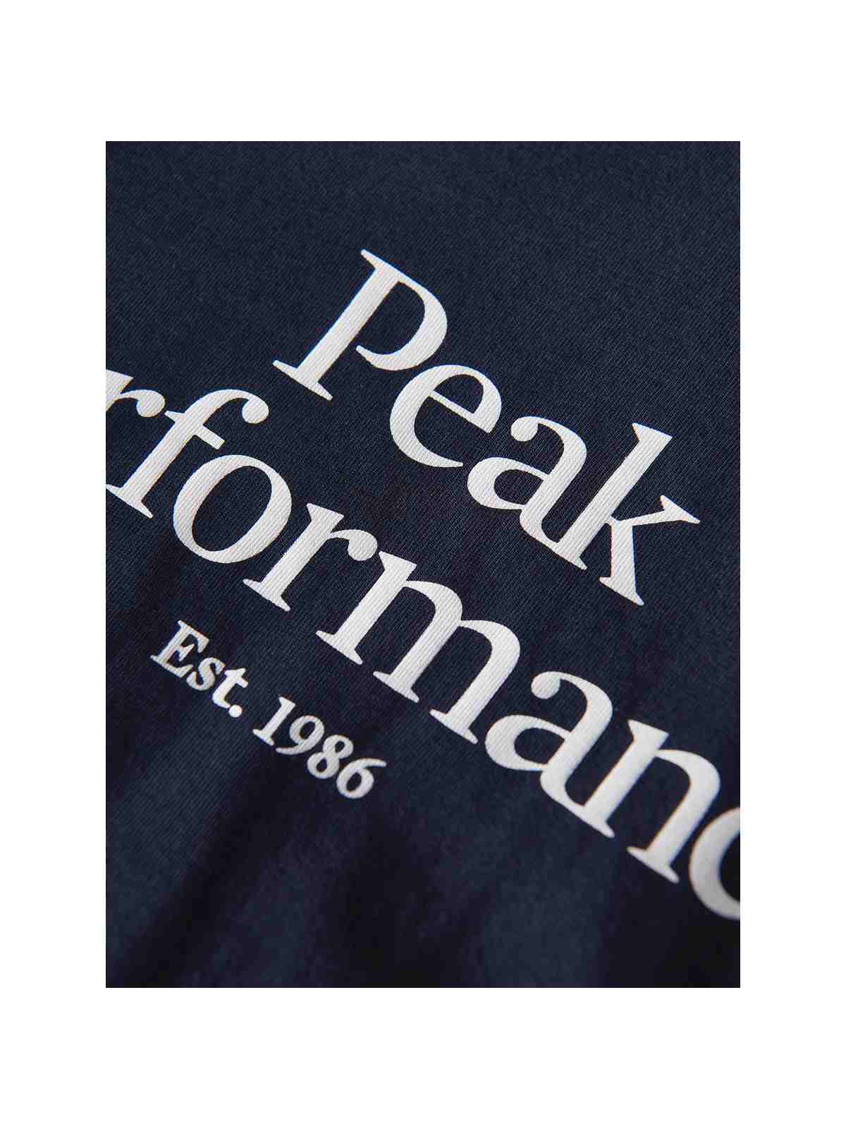 T Shirt Peak Performance W Original Tee - granatowy - Koszulka - Adventure Sports