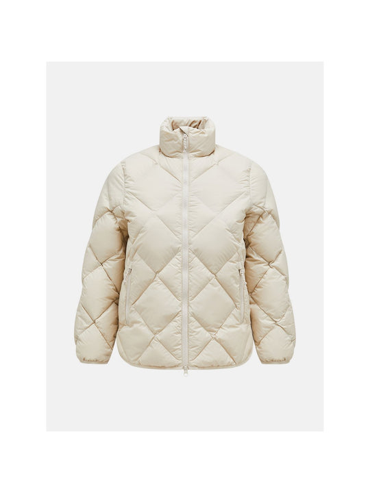 Kurtka puchowa Peak Performance W Mount Down Liner Jacket beżowy - Adventure Sports
