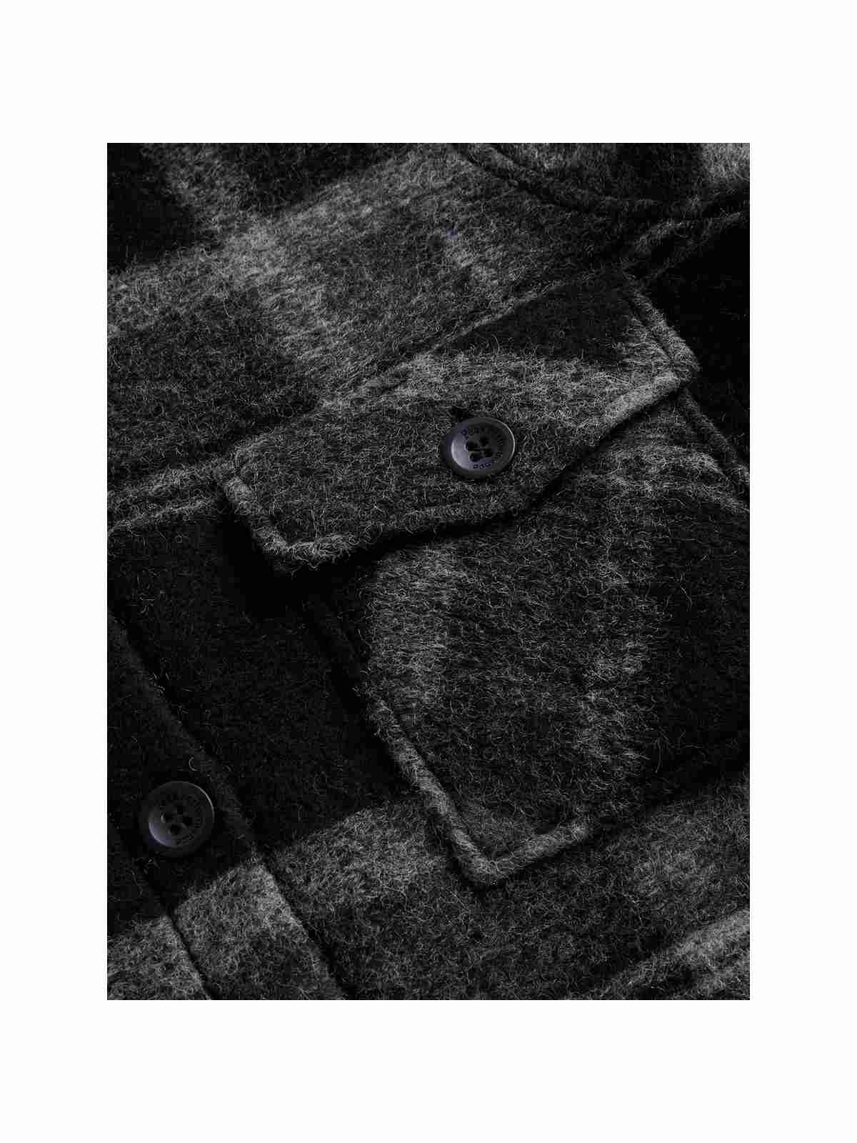 Kurtka Peak Performance W Kelly Wool Shirt Jkt czarny - Adventure Sports