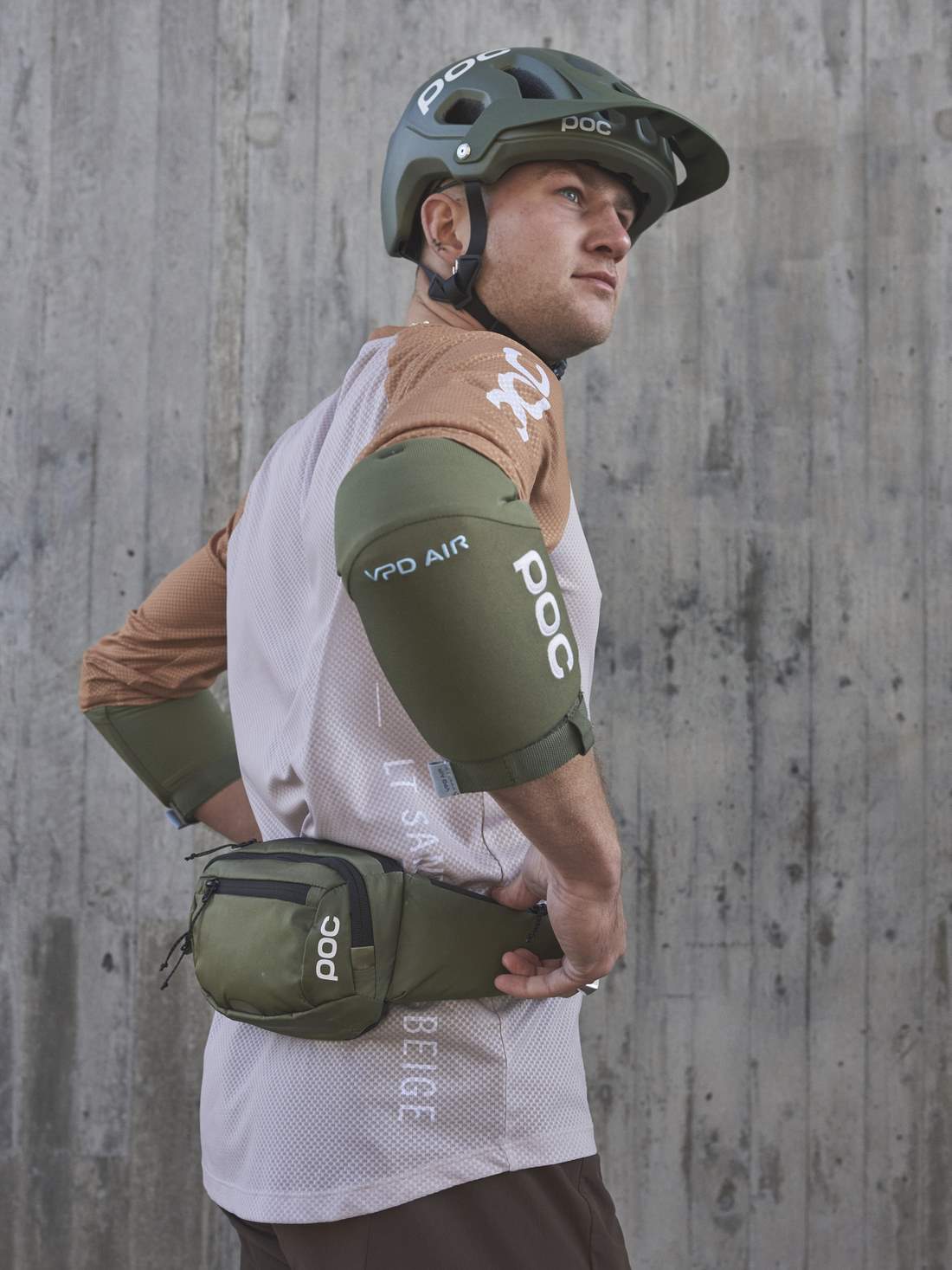 Torba POC LAMINA HIP Pack - zielony - TU - Adventure Sports