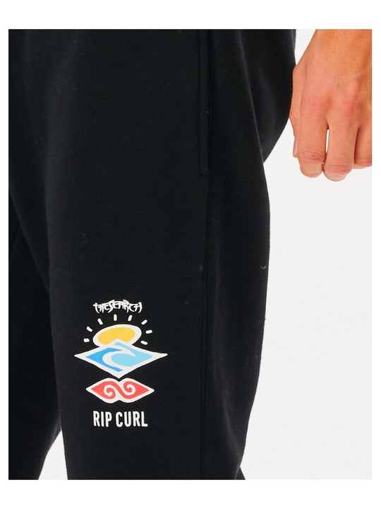 Spodnie RIP CURL Search Icon Trackpant czarny - Adventure Sports
