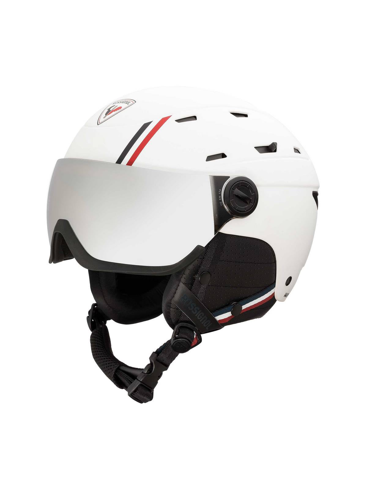 Kask Narciarski ROSSIGNOL ALLSPEED VISOR IMP STRATO WHITE - narciarski - Adventure Sports
