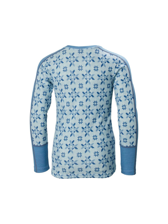 Bielizna Helly Hansen Jr Graphic Lifa Merino Set biały - Adventure Sports
