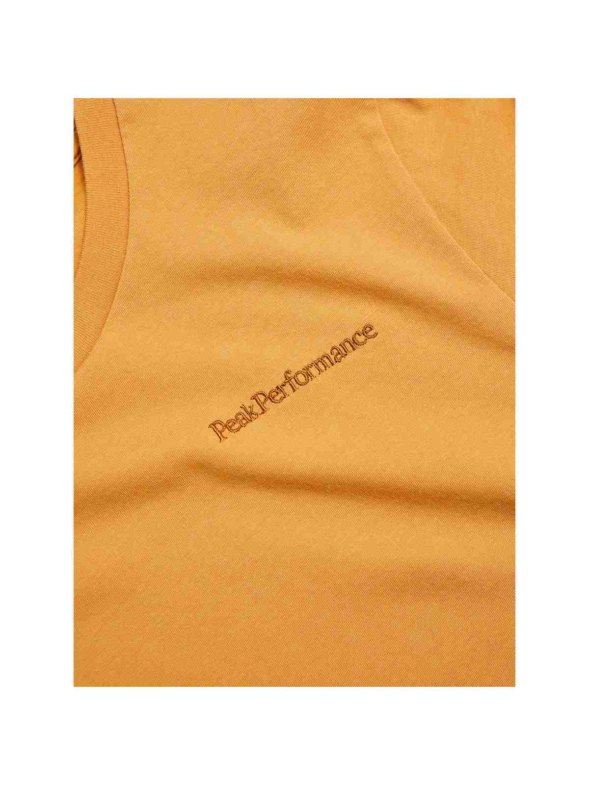 Koszulka Peak Performance W Original Small Logo Tee pomarańczowy - Adventure Sports