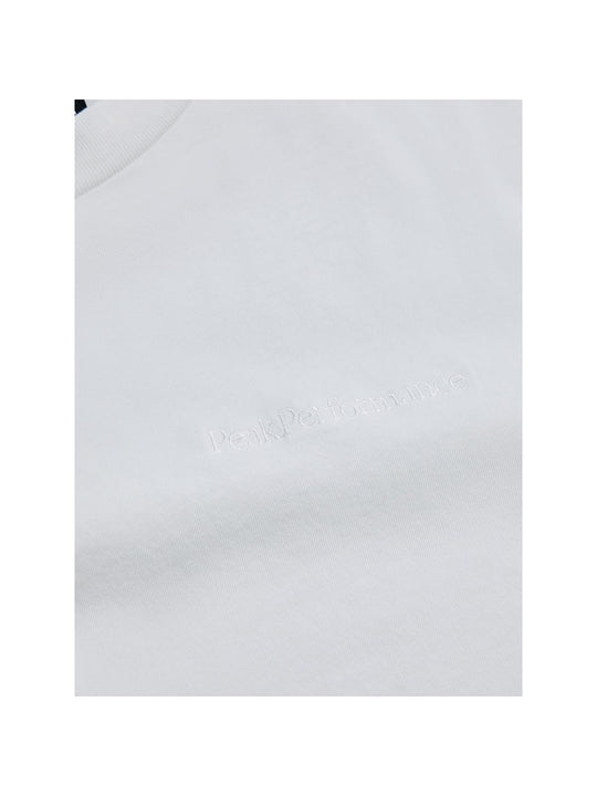 T-Shirt Peak Performance M Original Small Logo Tee biały - Koszulka - Adventure Sports
