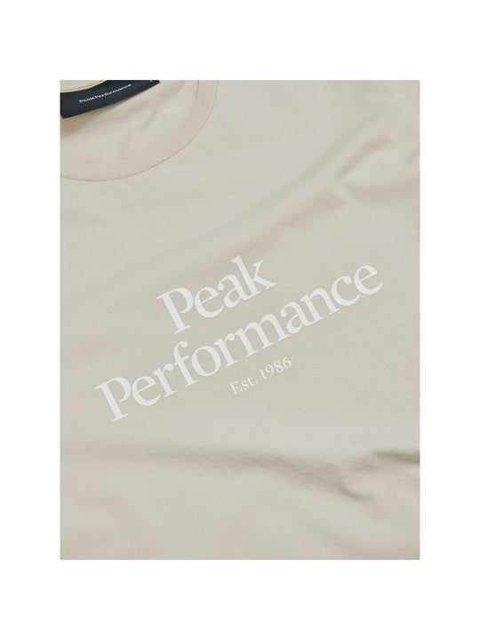 T-Shirt Peak Performance W Original Tee beżowy - Koszulka - Adventure Sports
