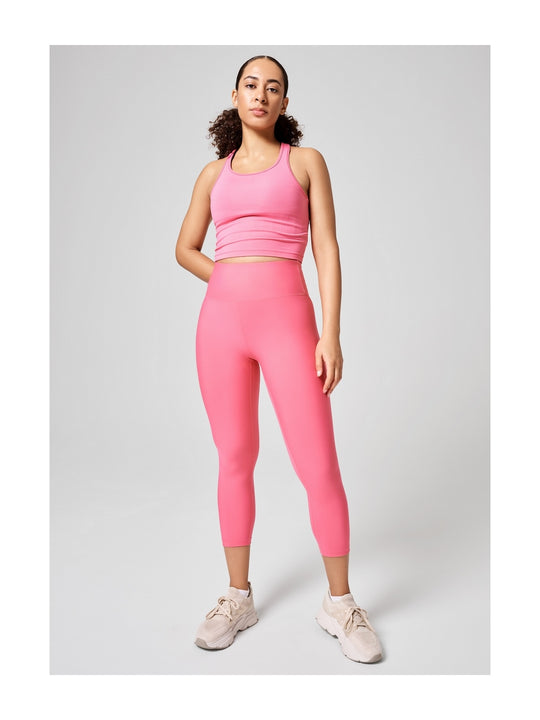Legginsy CASALL Ultra High Waist Cropped Tights różowy - Adventure Sports
