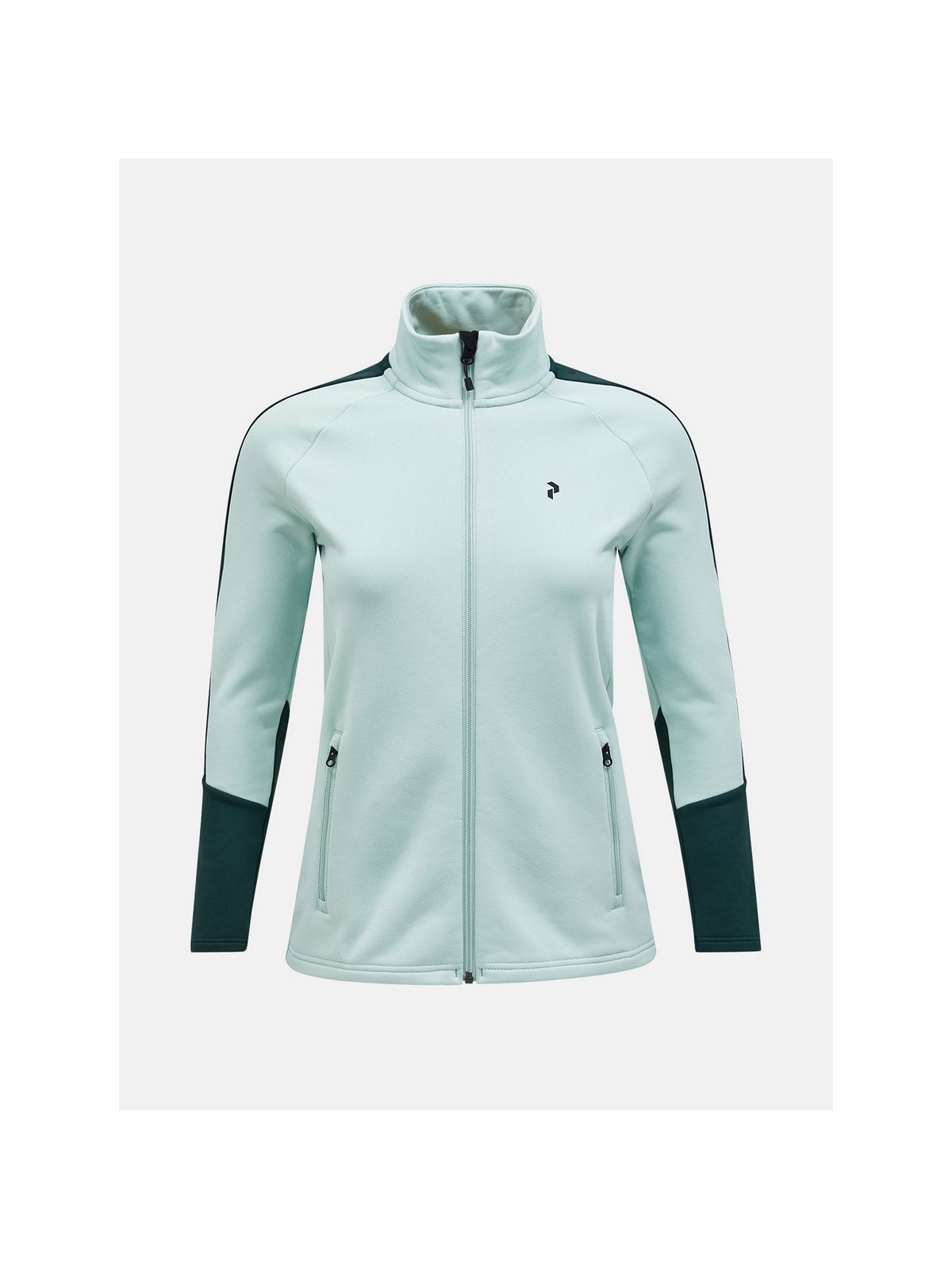 Bluza Peak Performance W Rider Zip Jacket zielony - Adventure Sports