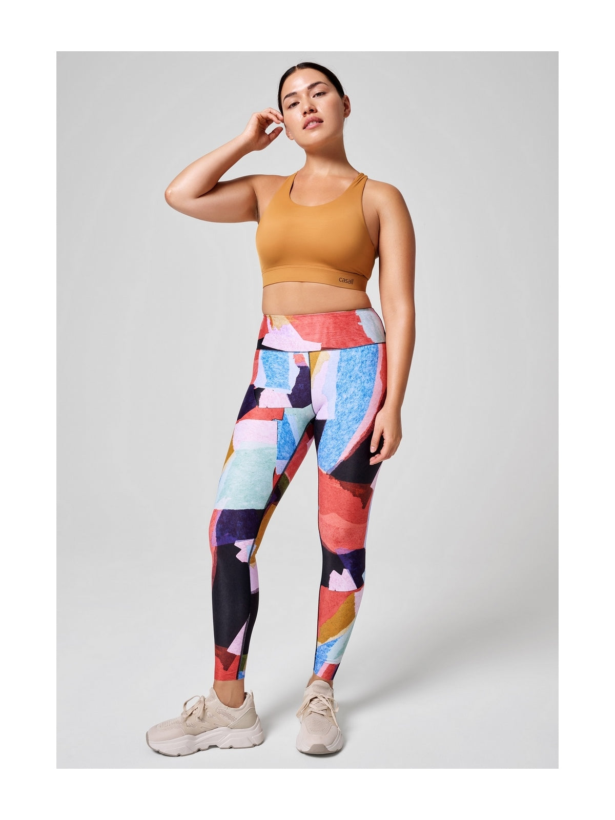 Legginsy CASALL Bliss High Waist Tights multi - Adventure Sports